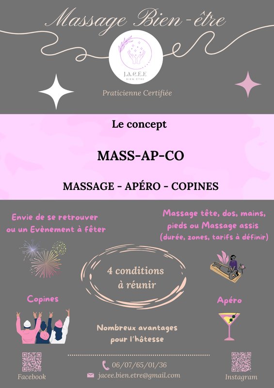 Flyer de la soirée MASS-AP-CO